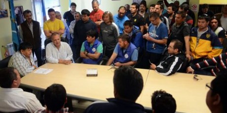 buzzi en petroleros apoyo